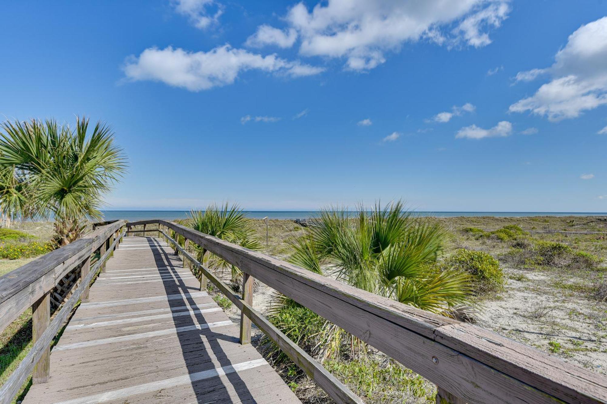Fernandina Beach Townhome, Steps To Public Beach Exterior foto