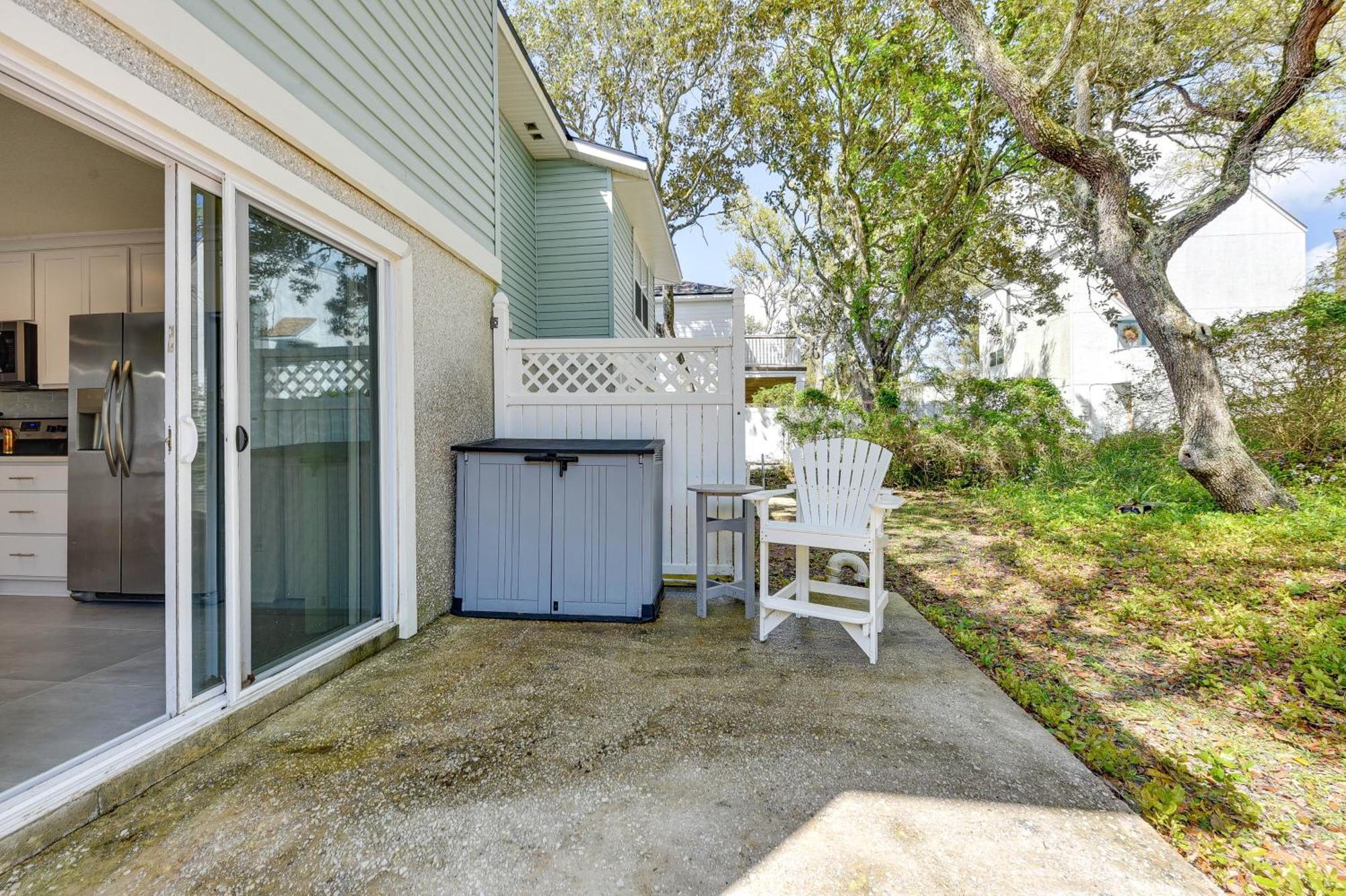Fernandina Beach Townhome, Steps To Public Beach Exterior foto